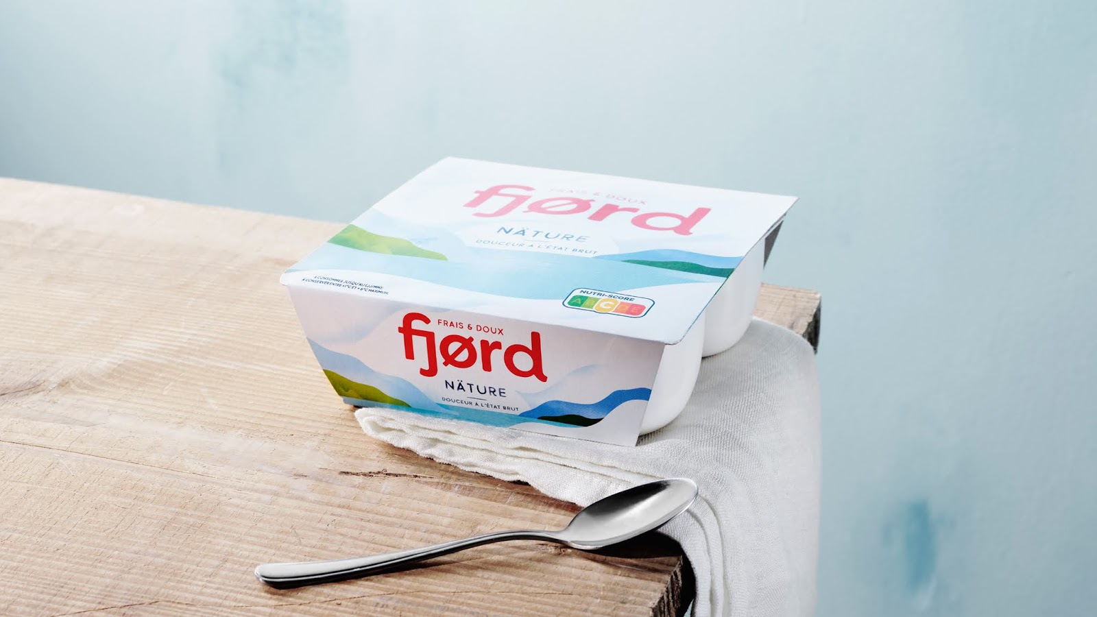 Danone Fjord酸奶包装设计