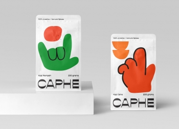 Caphe咖啡包裝設計