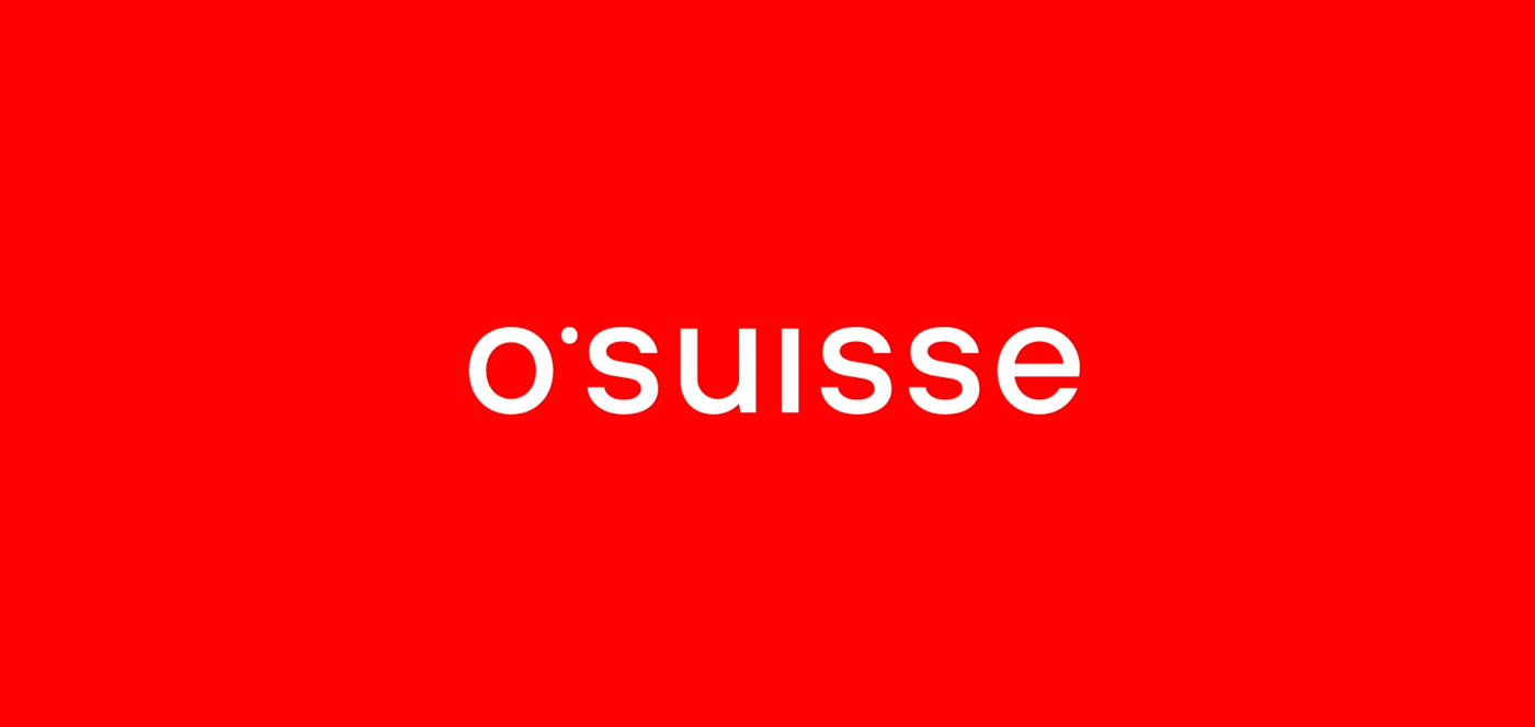 瑞士水品牌OSUISSE视觉设计