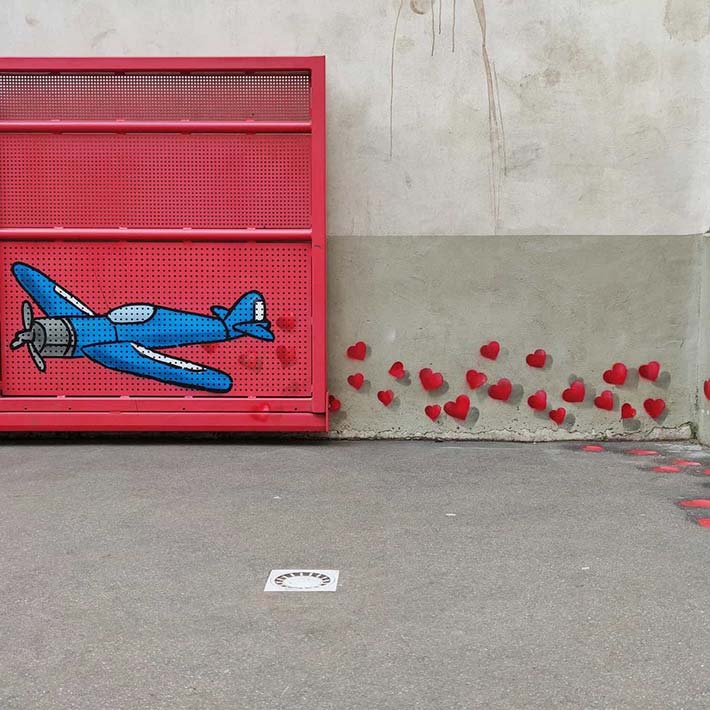 100款巴黎街头有趣的涂鸦艺术作品