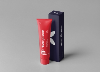 BerryClean牙膏包裝設計 ​​​​