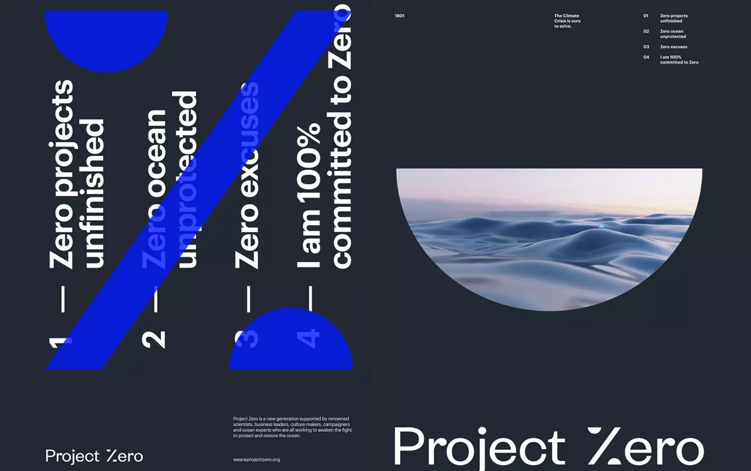 Project Zero（零计划）公益组织视觉形象设计