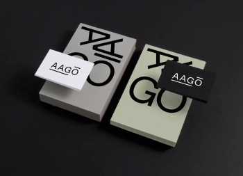 AAGO投資公司極簡風格品牌視覺設計