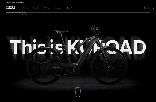 KUROAD自行车网站设计