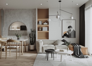 溫暖的木色和清爽的白! 3間清新優雅的現代公寓設計