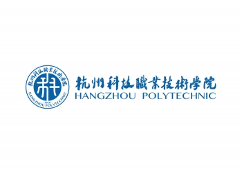 杭州科技职业技术学院校徽标志矢量图