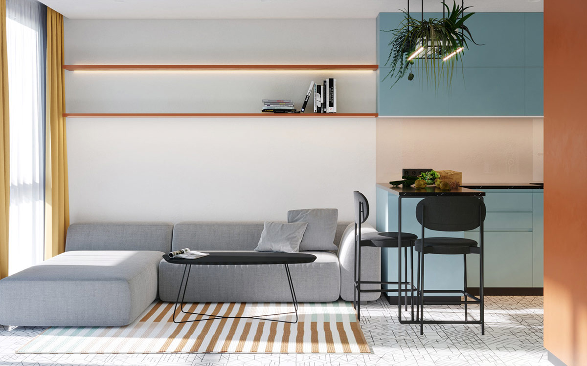 创意多彩的室内设计灵感：4个现代清新的家居空间