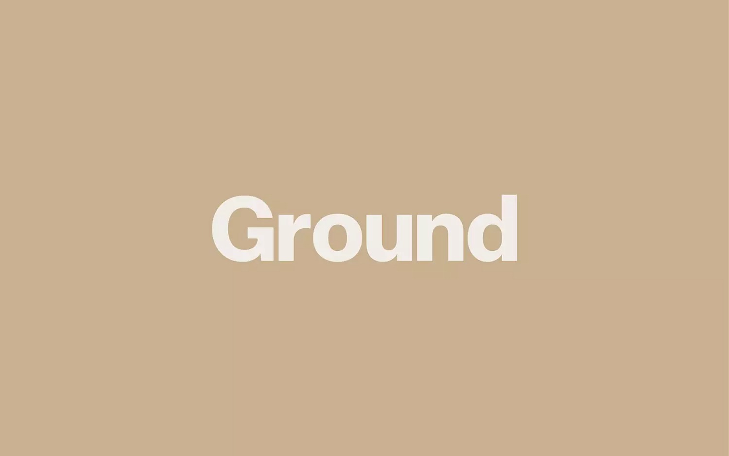 Ground健康产品品牌形象设计