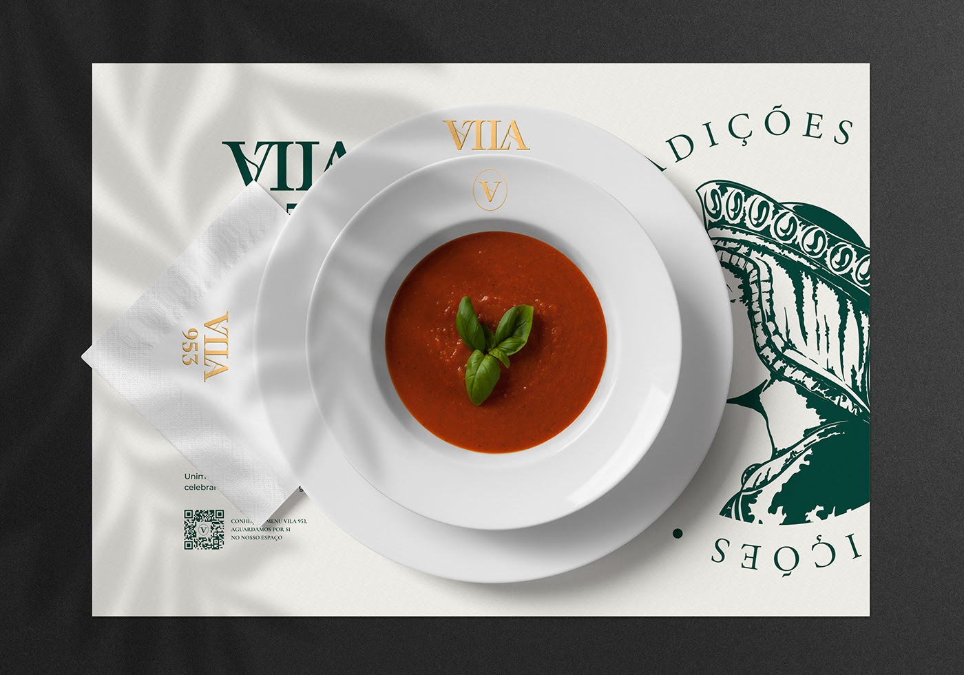 Vila 953餐厅品牌视觉设计