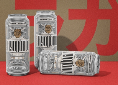 日本Hyottoko啤酒包装设计