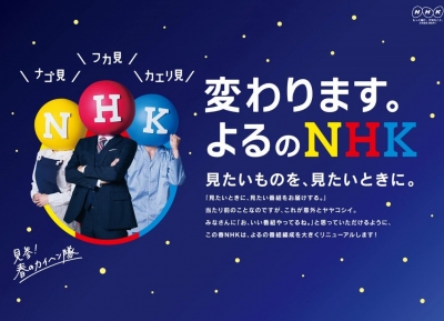 日本NHK廣告Banner設計
