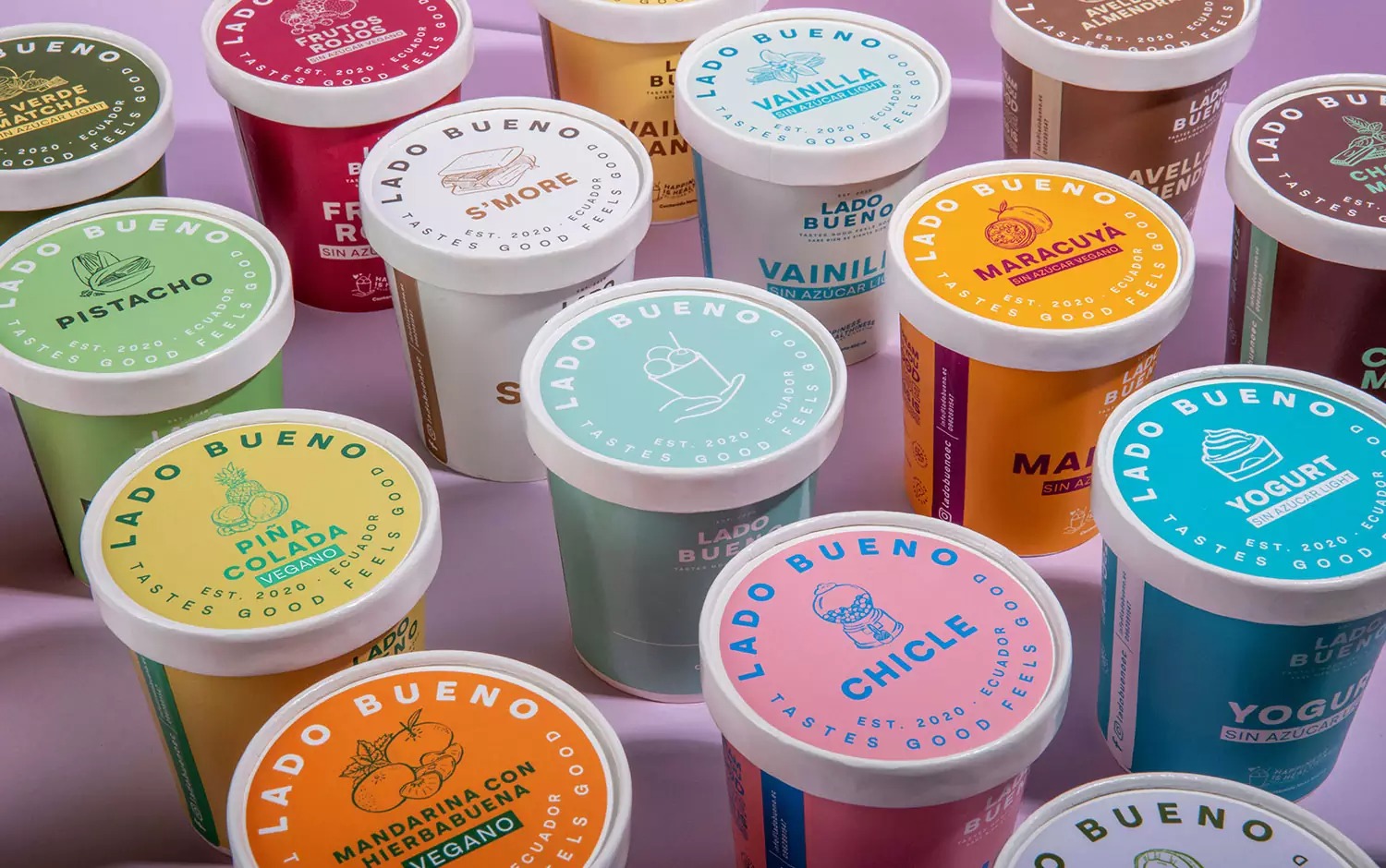 Lado Bueno冰淇淋包装设计