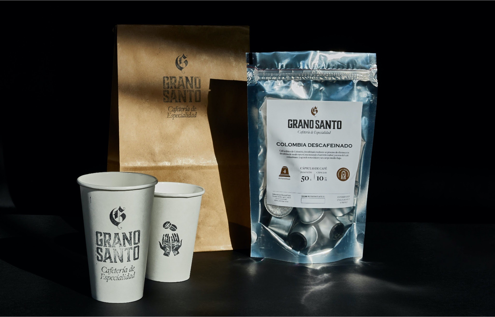 Grano Santo咖啡店品牌设计