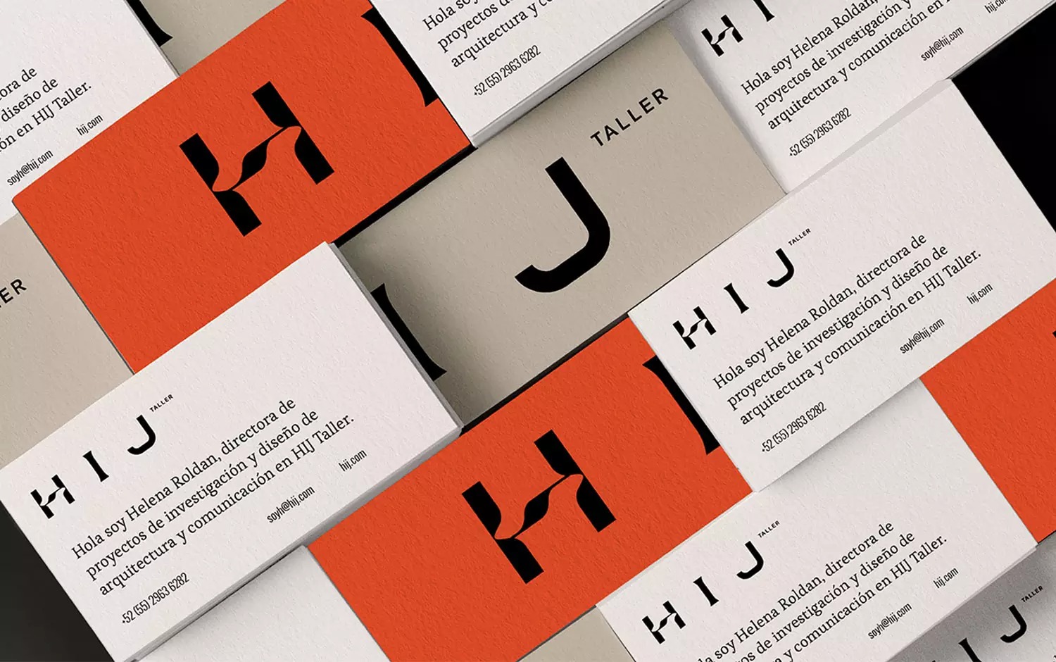 HIJ Taller建筑设计工作室品牌视觉设计