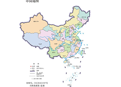 中国地图矢量素材(2)