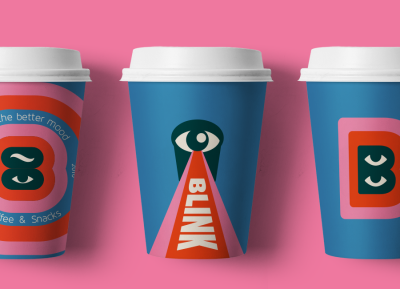 新咖啡品牌BLINK視覺形象設計