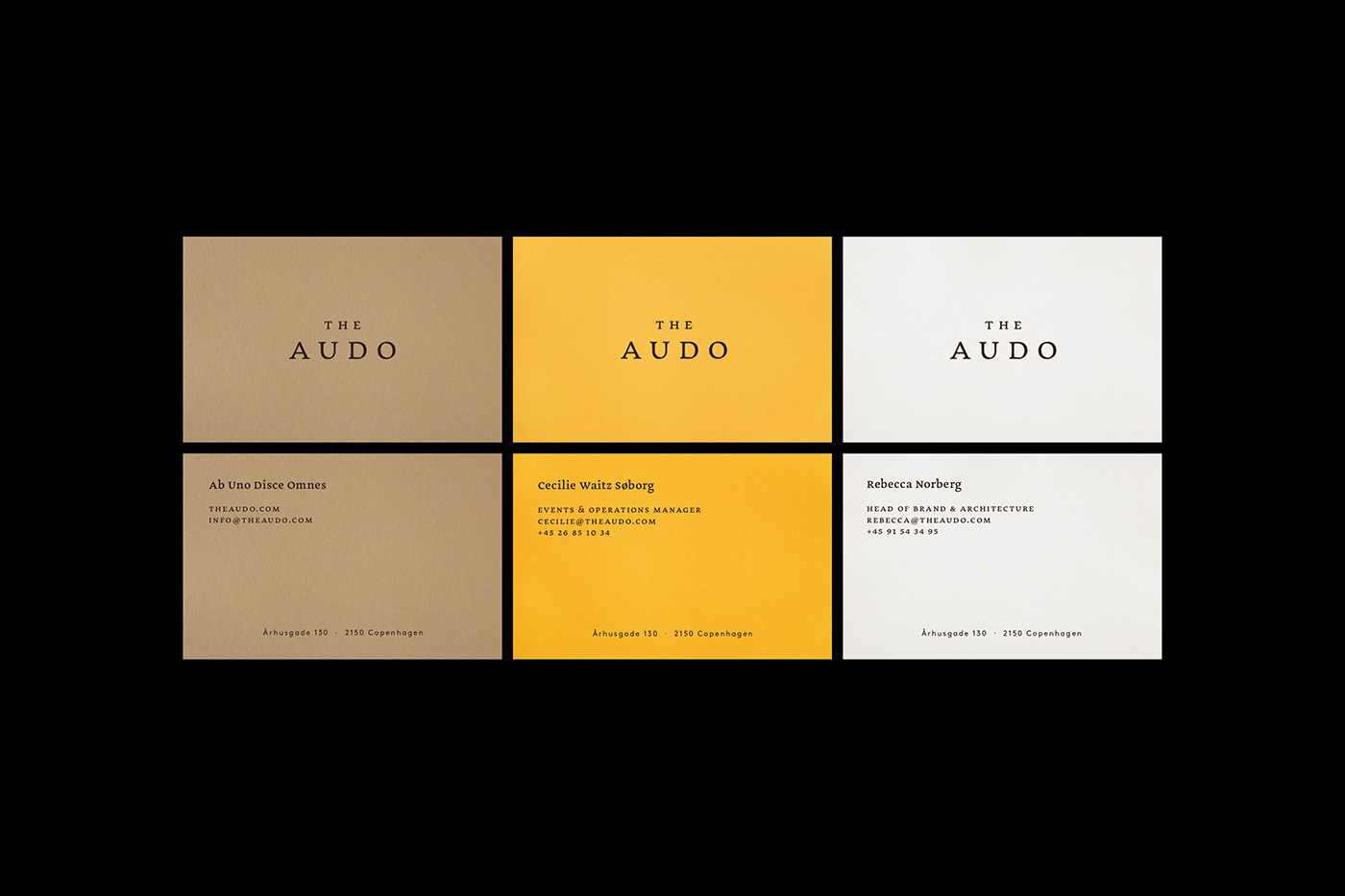 丹麦Audo混合展示空间品牌形象设计