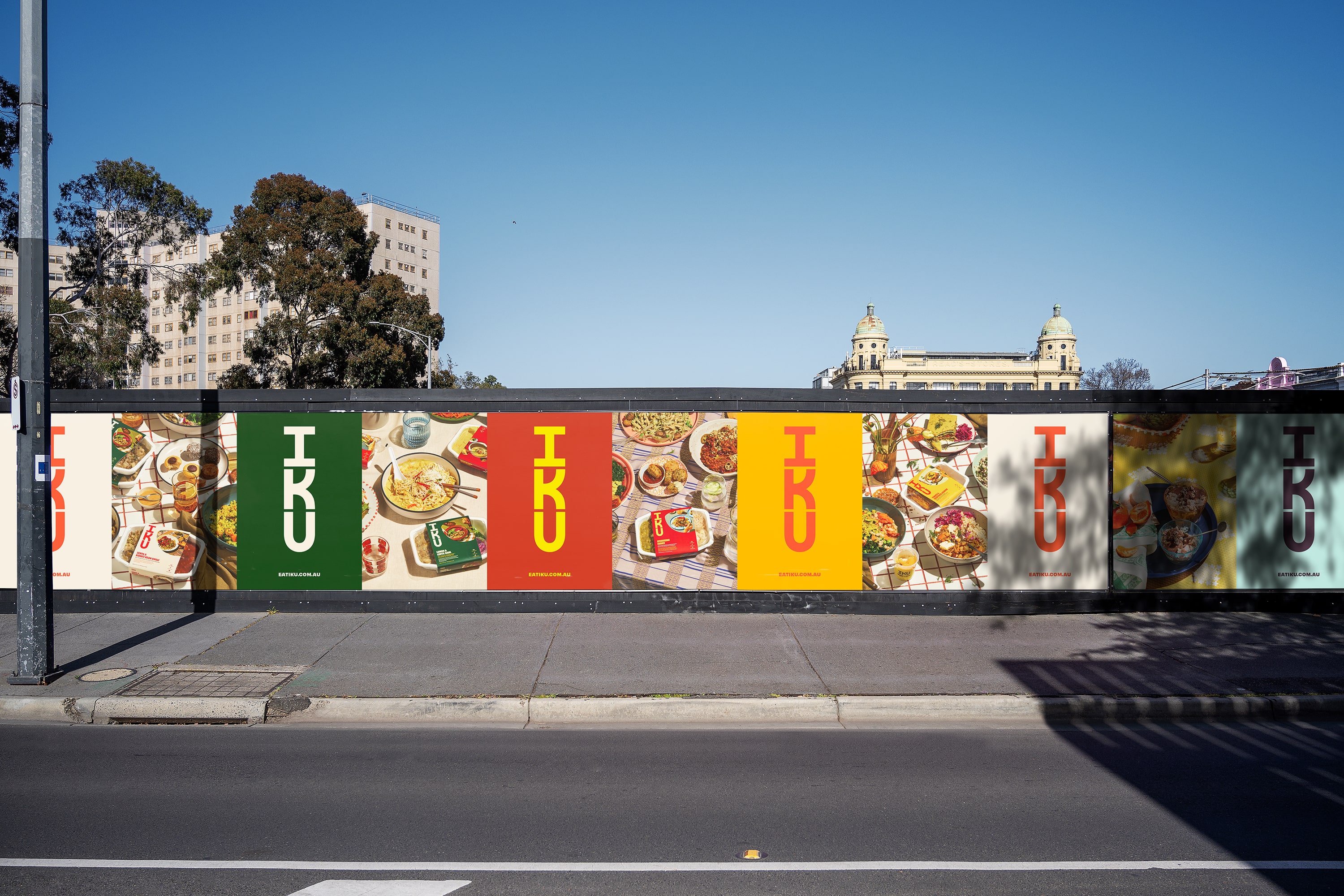 悉尼素食餐馆IKU品牌视觉设计