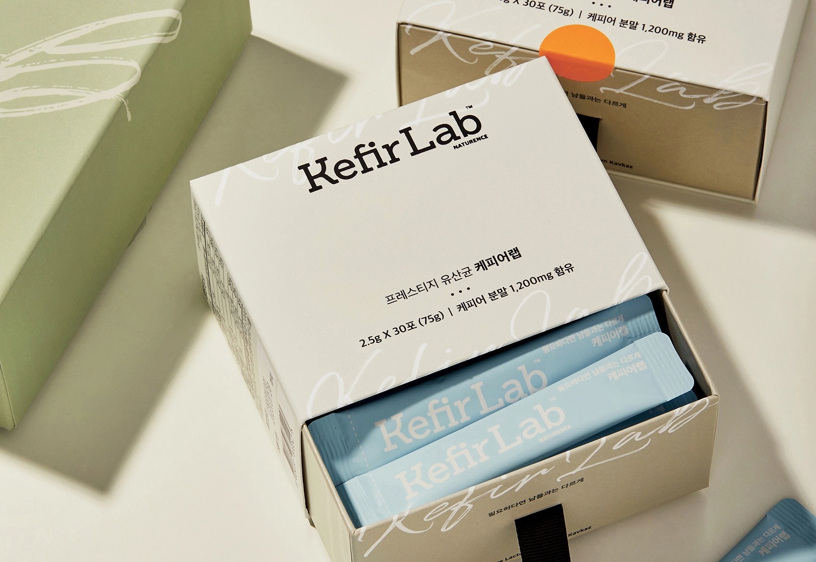 Kefir Lab保健食品包装设计