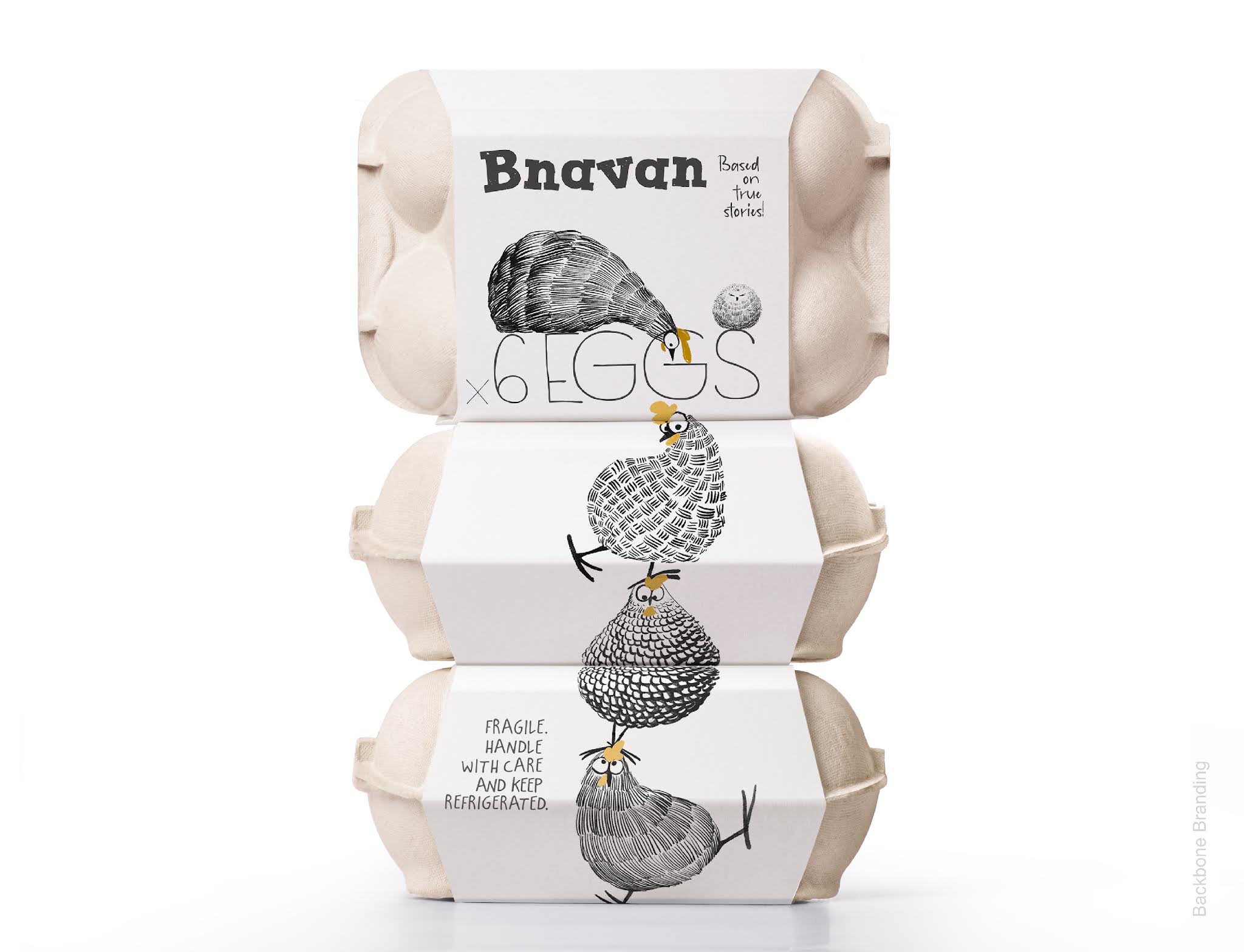 Bnavan鸡蛋包装设计