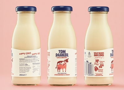 Tom Parker乳品包裝設計