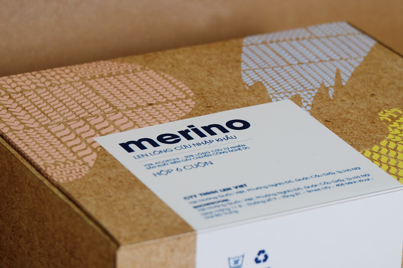 澳大利亚羊毛线品牌Merino视觉形象和包装设计