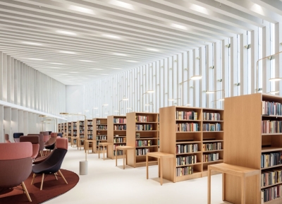 芬蘭Kirkkonummi圖書館空間設計