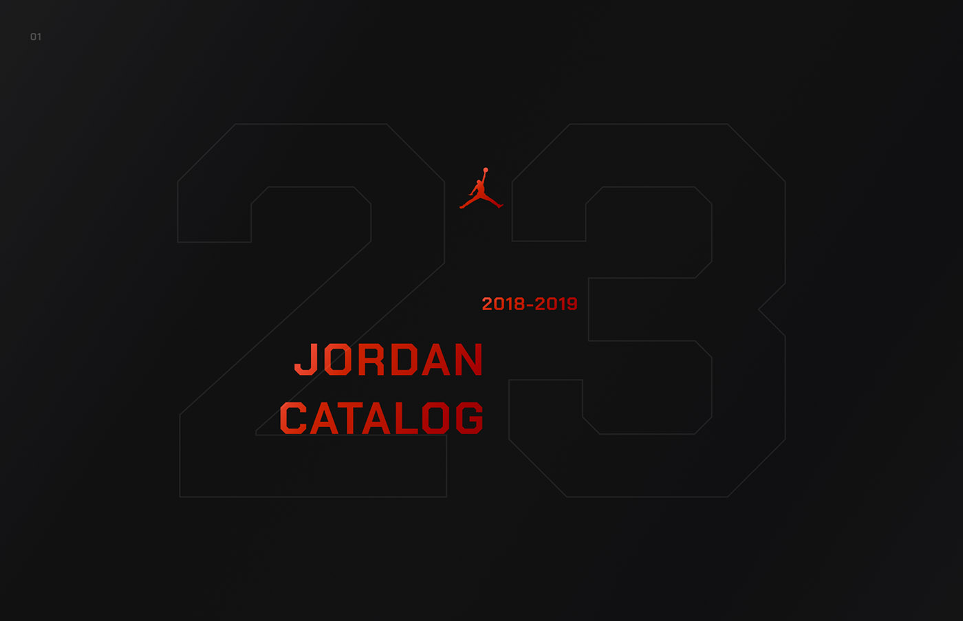 Jordan乔丹运动目录画册设计