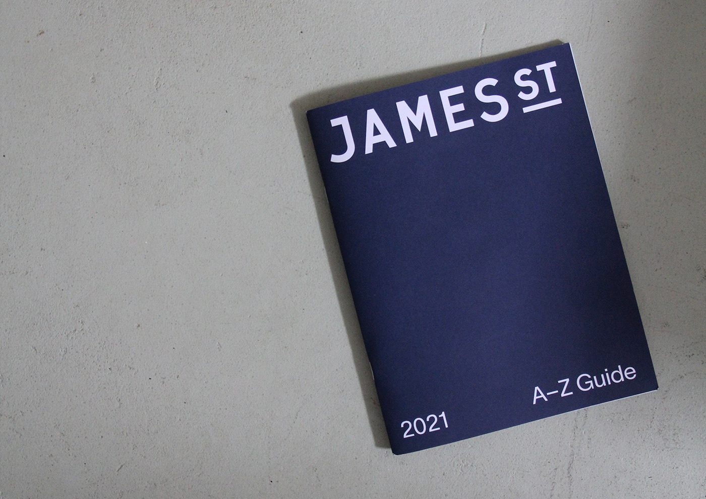 James St指南手册版式设计