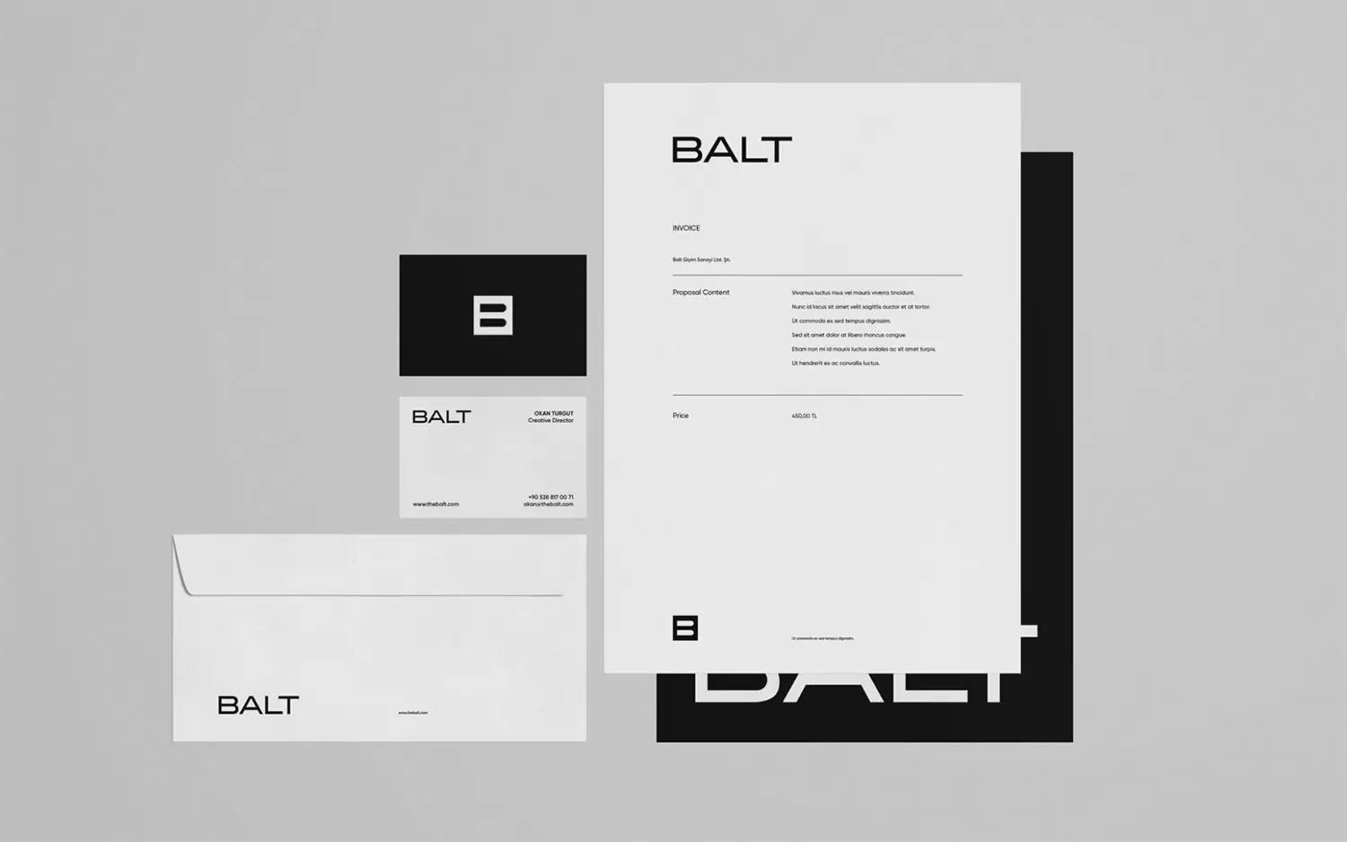时尚品牌Balt视觉形象设计