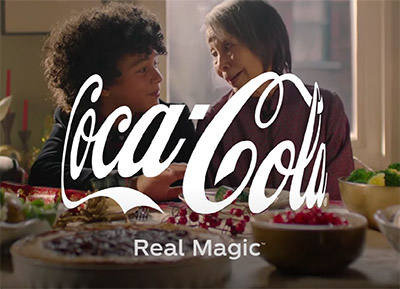真正的魔法！可口可乐2021圣诞节广告