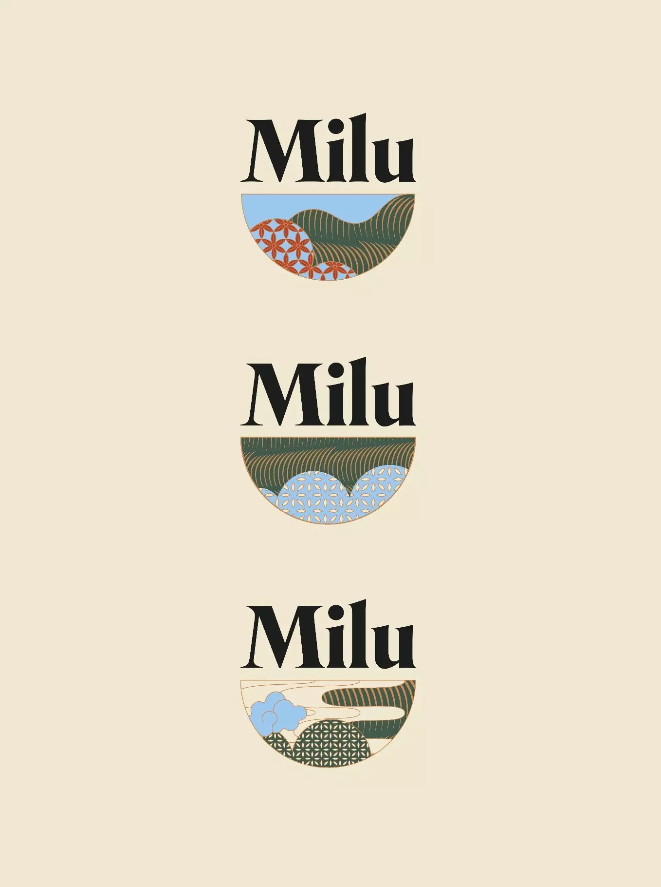 Milu餐厅品牌形象设计