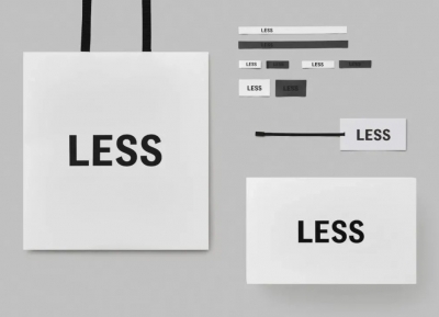江南布衣旗下品牌LESS推出全新視覺形象，由色部義昭工作室設計