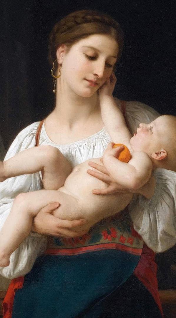 法国学院派画家William Adolphe Bouguereau作品欣赏(上)