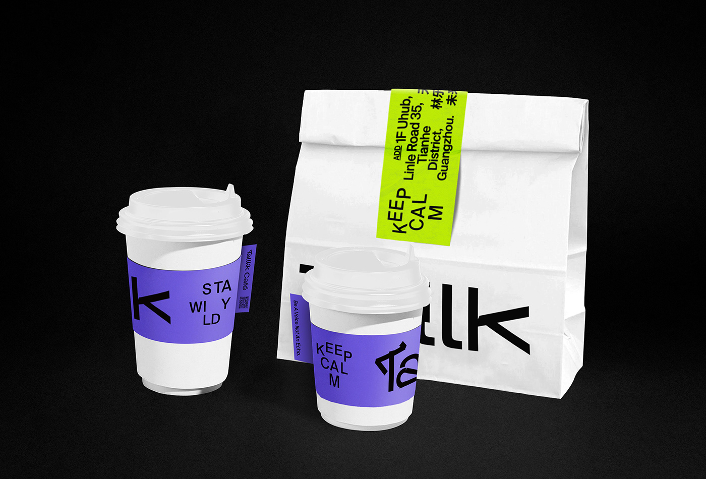 Talllk cafe咖啡品牌VI设计