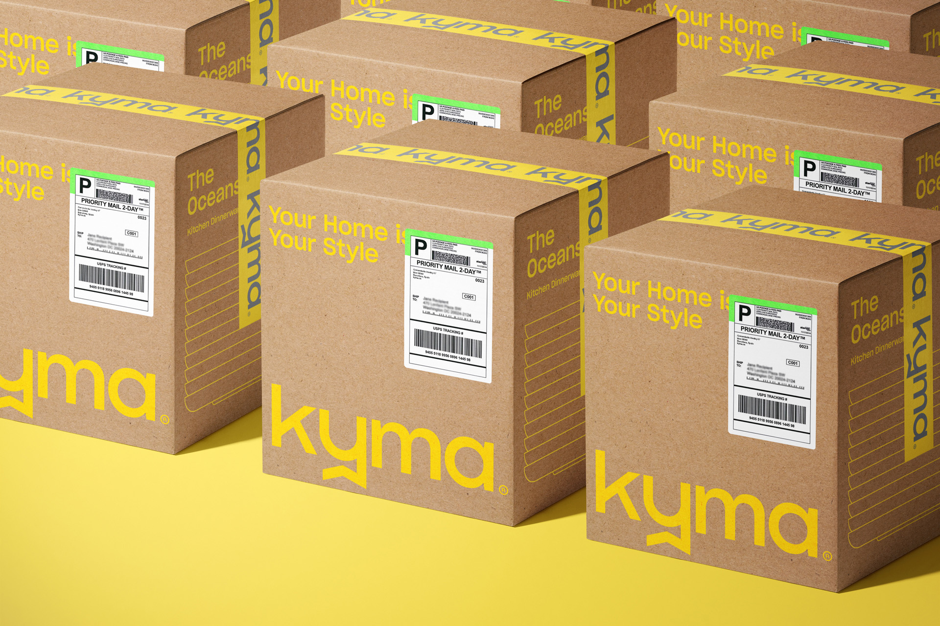 家居产品KYMA品牌形象设计