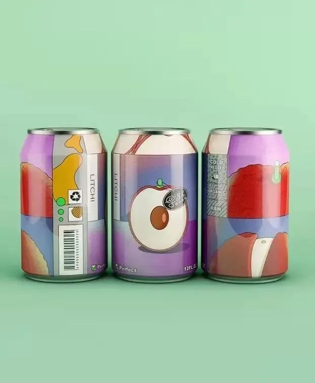 9款饮料果汁包装设计