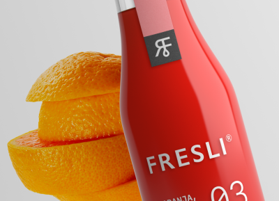 Fresli果汁品牌包裝設計