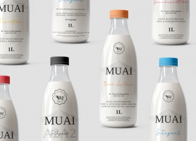 MUAI奶製品包裝設計
