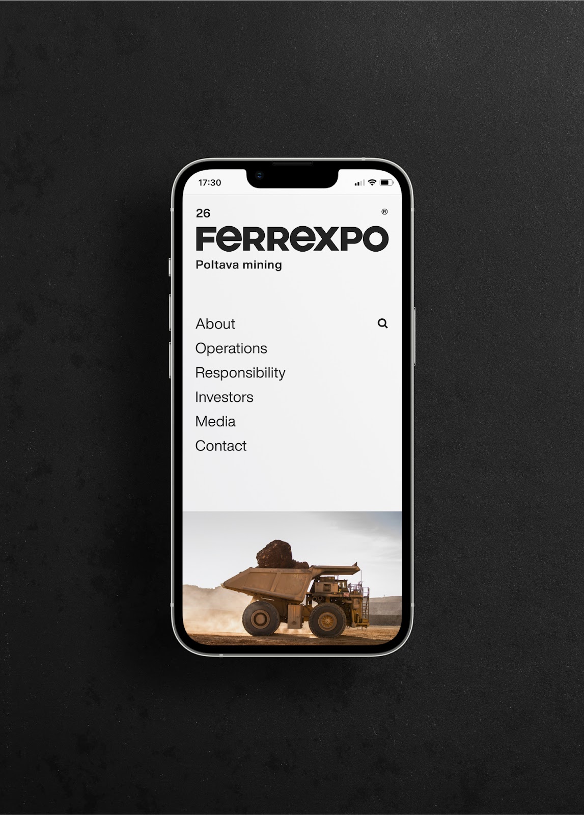 Ferrexpo铁矿厂品牌视觉设计