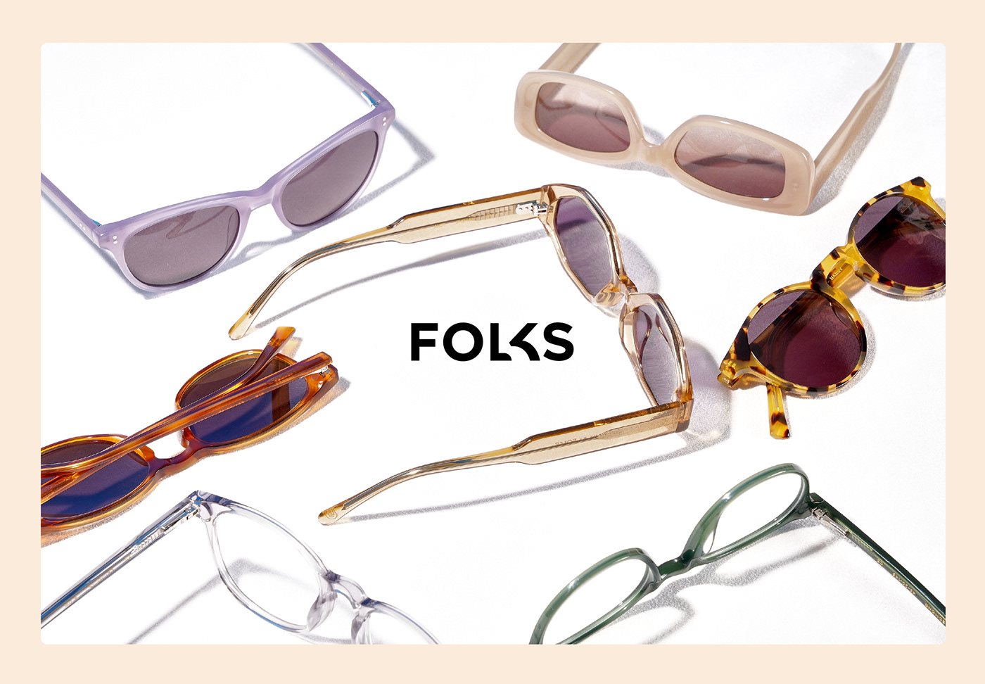 Folks眼镜品牌视觉设计