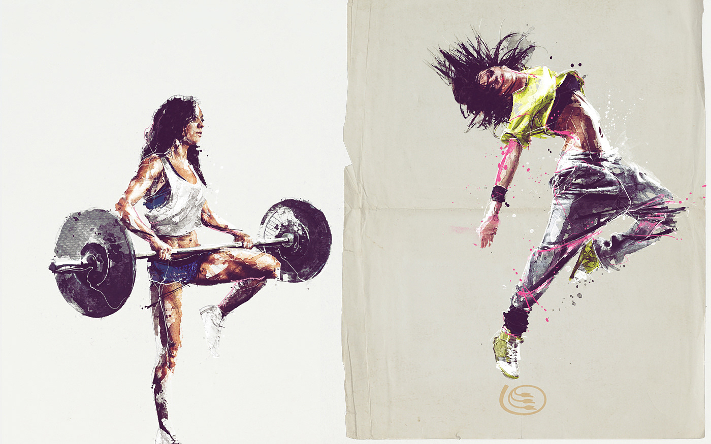 Florian NICOLLE：50张体育运动插画设计