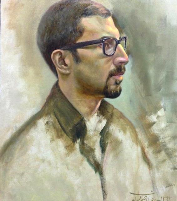 伊朗当代画家Reza Rahimi Lasko人物绘画作品