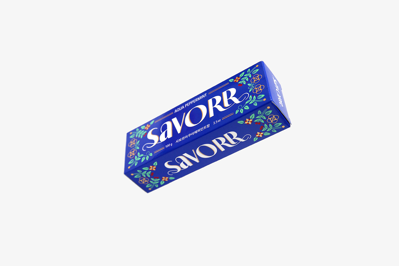SAVORR牙膏包装设计