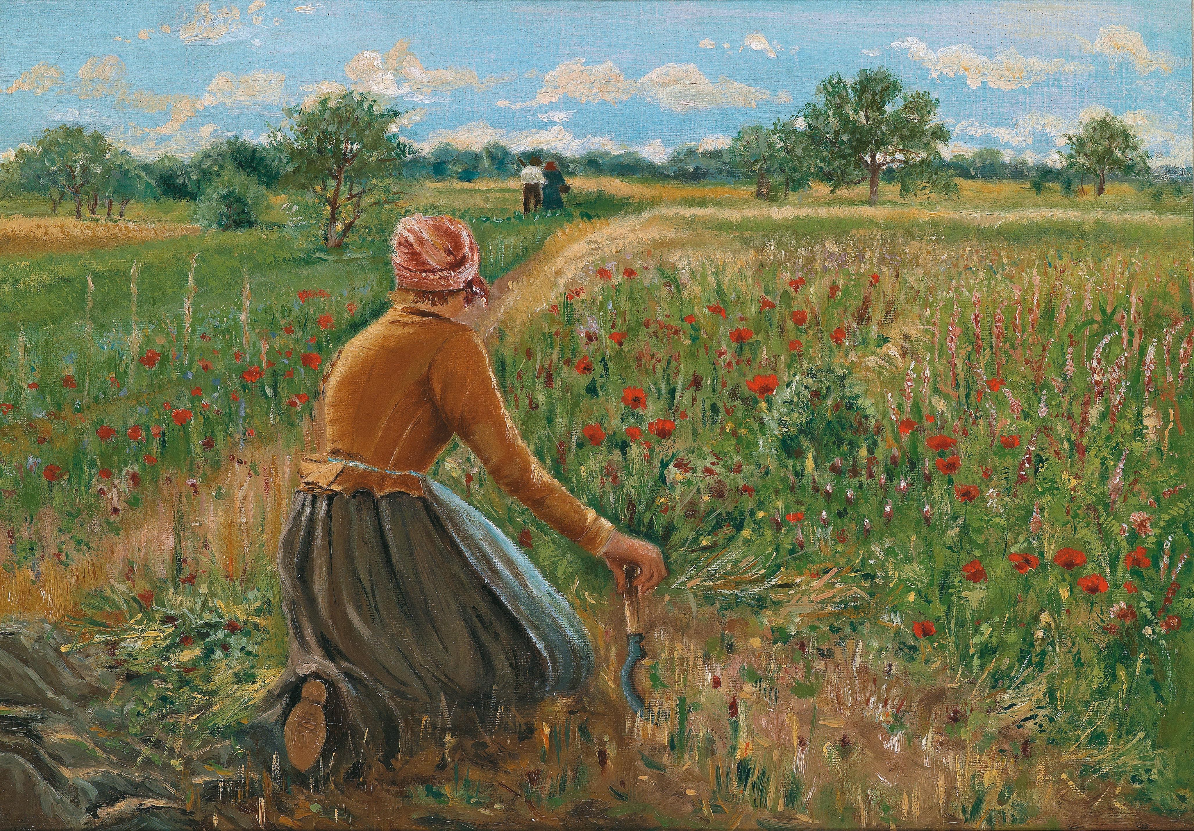 奥地利印象派画家Theodor von Hörmann(1840-1895)