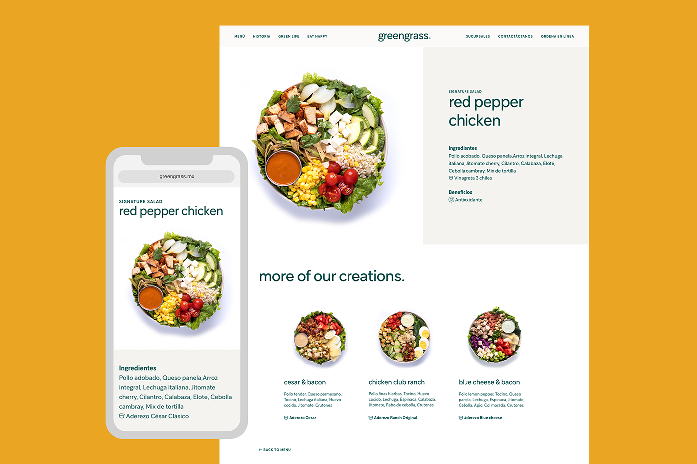Greengrass沙拉餐厅品牌视觉设计