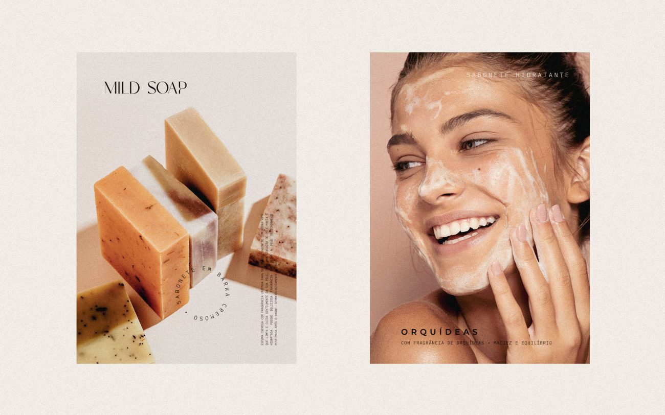 Mild Soap香皂品牌形象设计