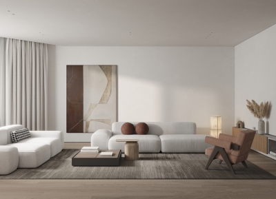 木質和大地棕色調！寧靜的現代家居室內設計