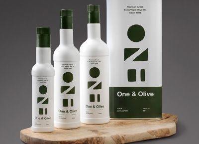One & Olive橄榄油包装设计