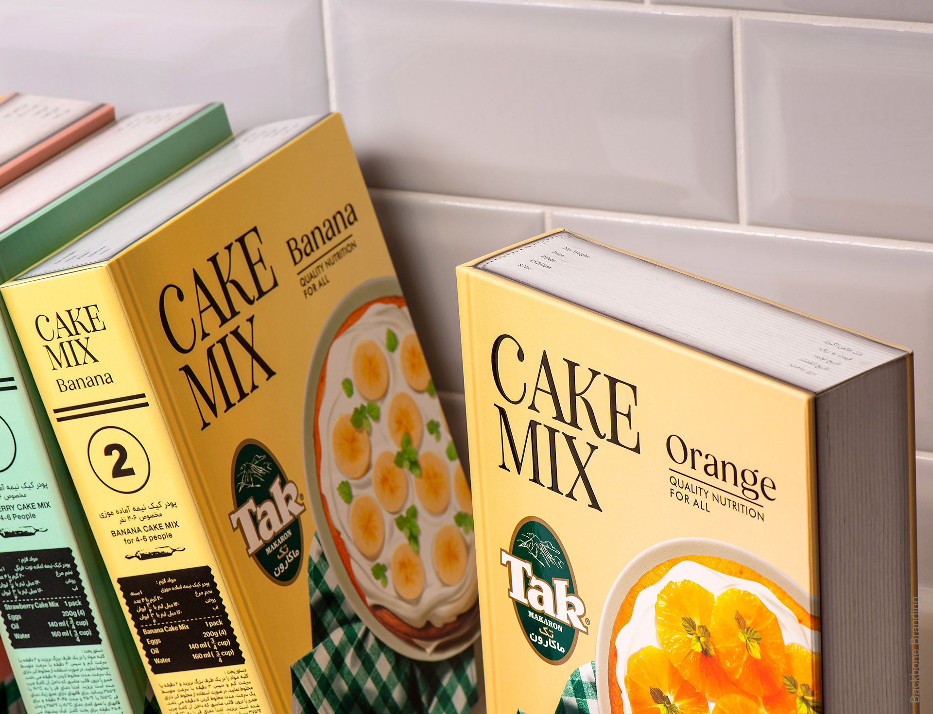 TAK CAKE MIX蛋糕粉包装设计